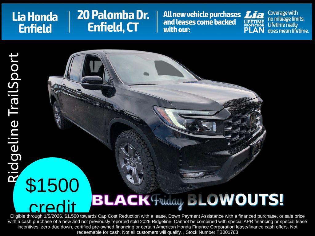 new 2026 Honda Ridgeline car, priced at $47,290