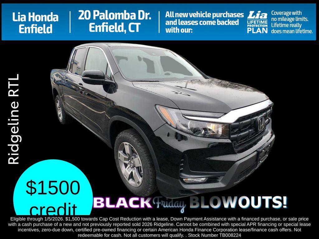 new 2026 Honda Ridgeline car, priced at $44,890