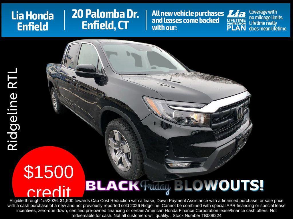 new 2026 Honda Ridgeline car, priced at $44,890