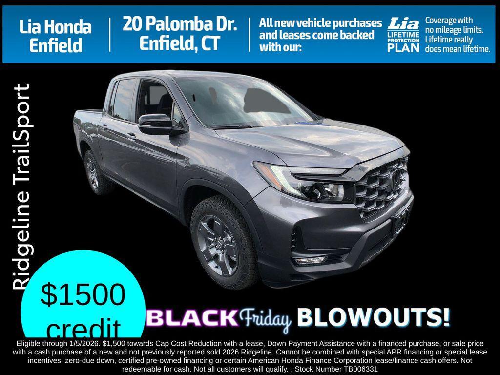 new 2026 Honda Ridgeline car, priced at $47,290