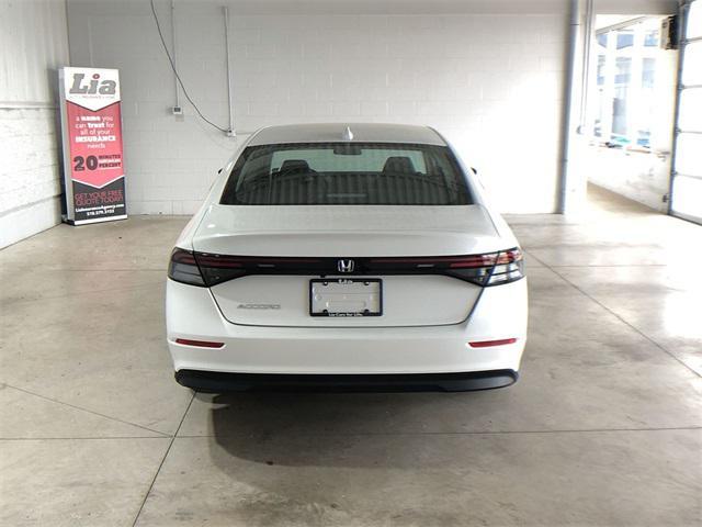 new 2024 Honda Accord car, priced at $29,445