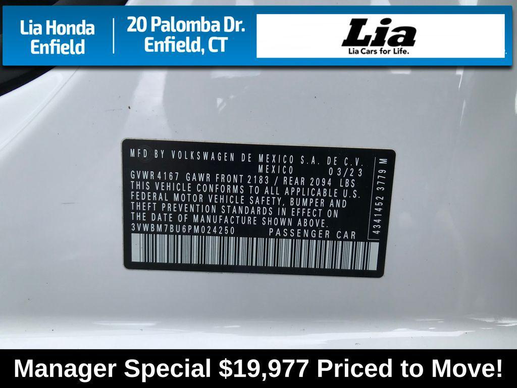 used 2023 Volkswagen Jetta car, priced at $19,977