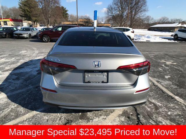 used 2022 Honda Civic car, priced at $23,495