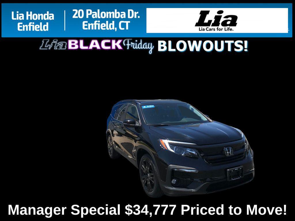 used 2022 Honda Pilot car, priced at $34,777