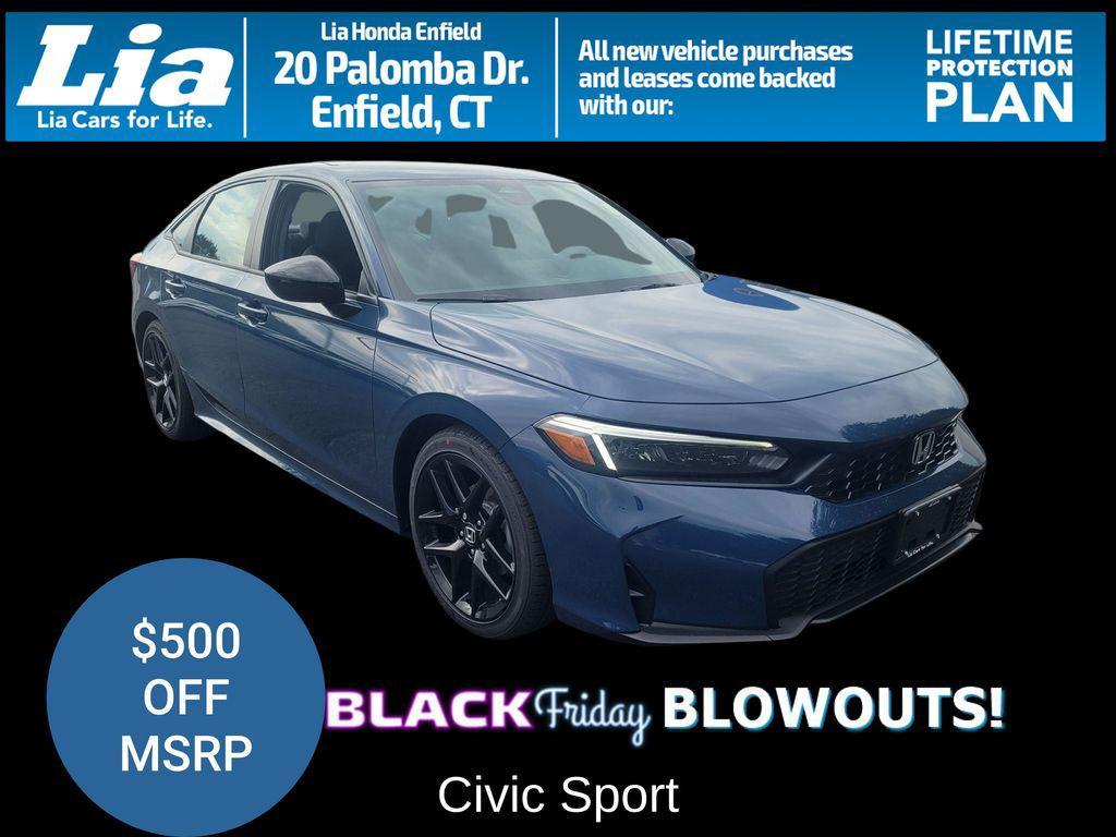 new 2026 Honda Civic car, priced at $28,245