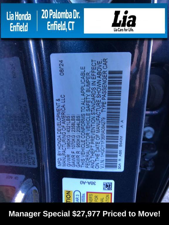 used 2024 Honda Accord car, priced at $27,977