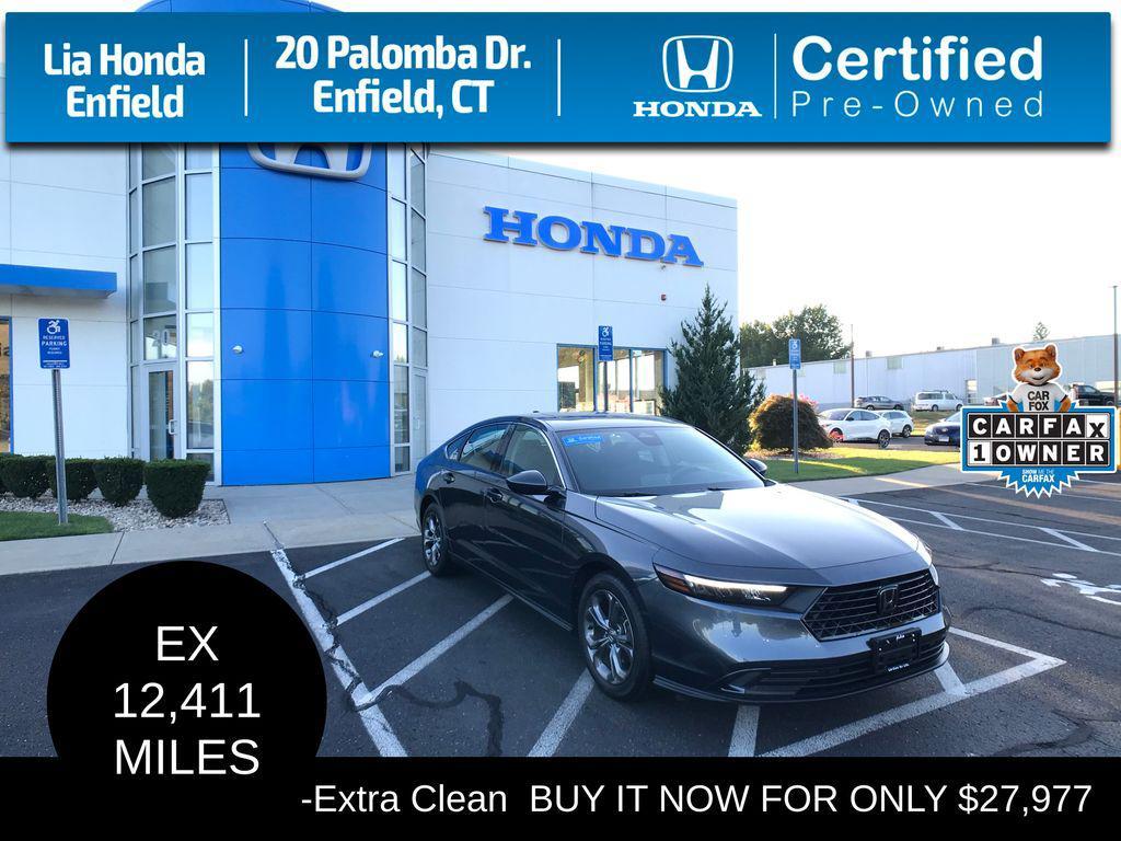used 2024 Honda Accord car, priced at $27,977