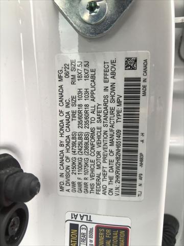 used 2022 Honda CR-V car, priced at $26,977