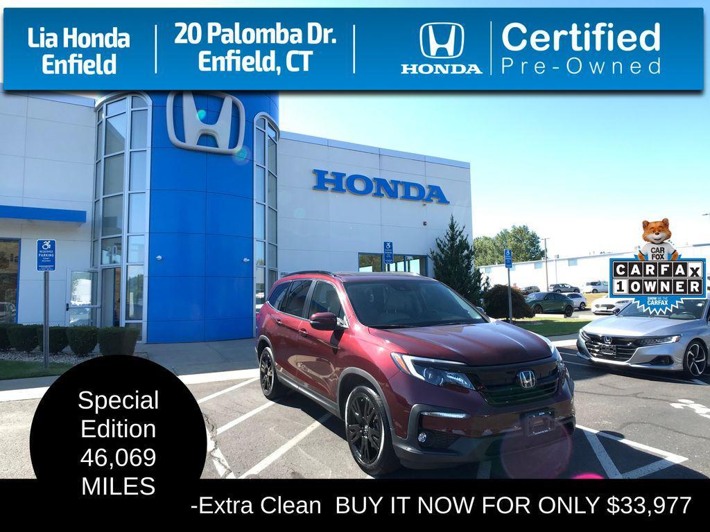 used 2022 Honda Pilot car, priced at $33,977