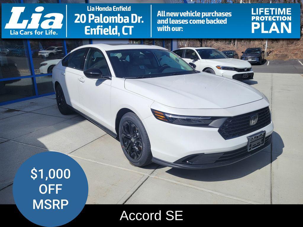 new 2025 Honda Accord car, priced at $32,165