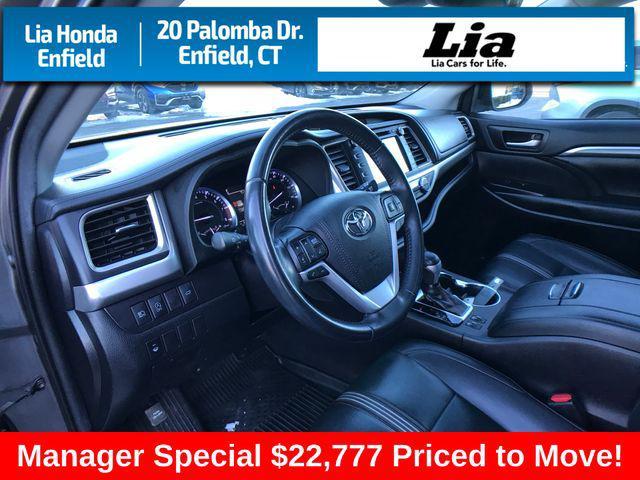 used 2019 Toyota Highlander car, priced at $22,777