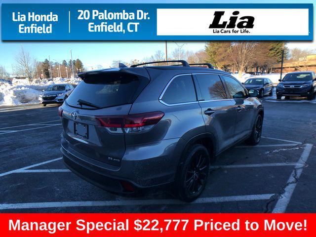 used 2019 Toyota Highlander car, priced at $22,777