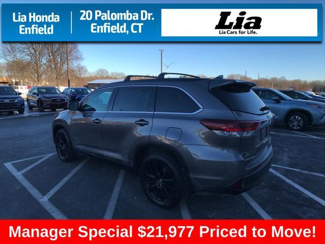 used 2019 Toyota Highlander car, priced at $21,977