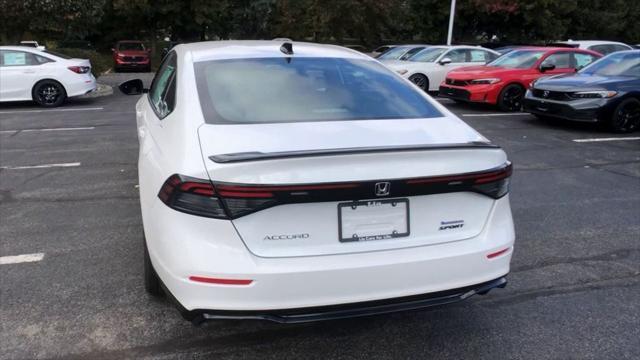 new 2025 Honda Accord Hybrid car, priced at $36,980