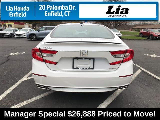 used 2022 Honda Accord car, priced at $26,888