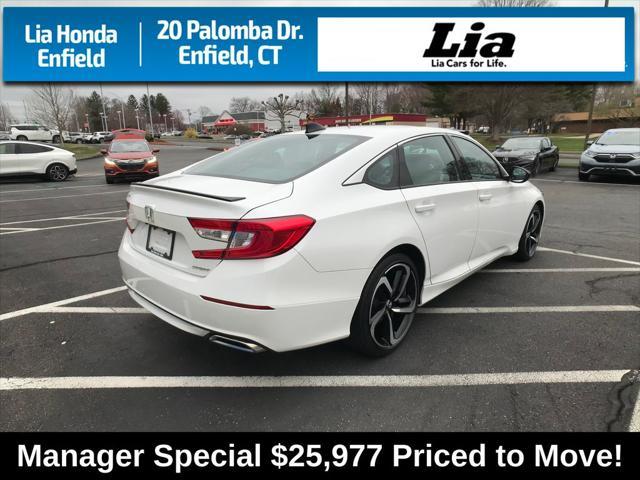 used 2022 Honda Accord car, priced at $25,977