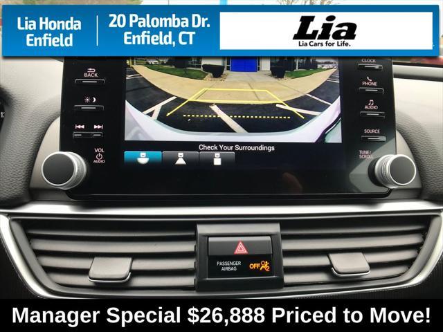 used 2022 Honda Accord car, priced at $26,888