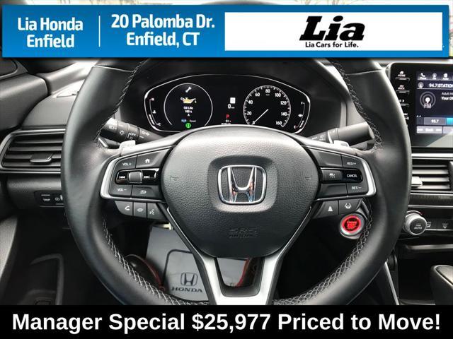 used 2022 Honda Accord car, priced at $25,977