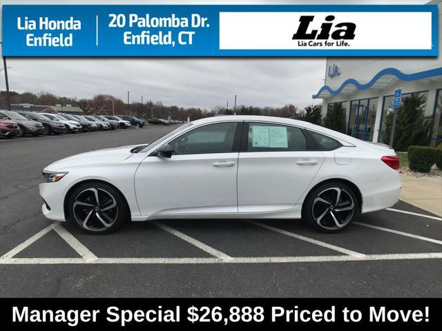 used 2022 Honda Accord car, priced at $26,888