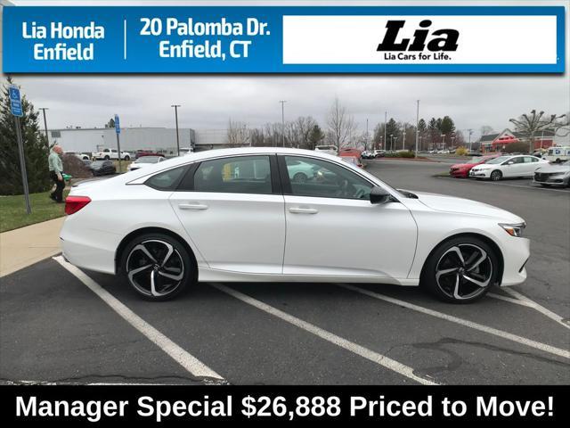 used 2022 Honda Accord car, priced at $26,888