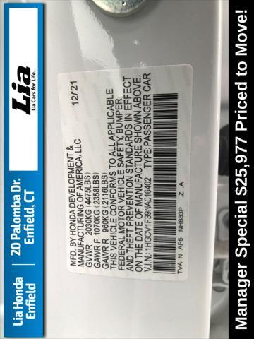 used 2022 Honda Accord car, priced at $25,977