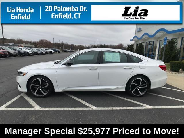 used 2022 Honda Accord car, priced at $25,977