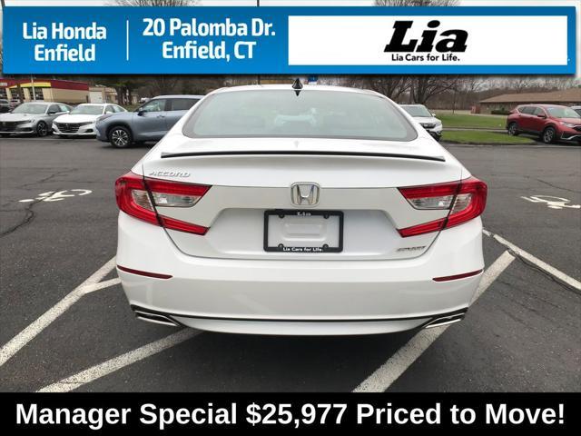 used 2022 Honda Accord car, priced at $25,977