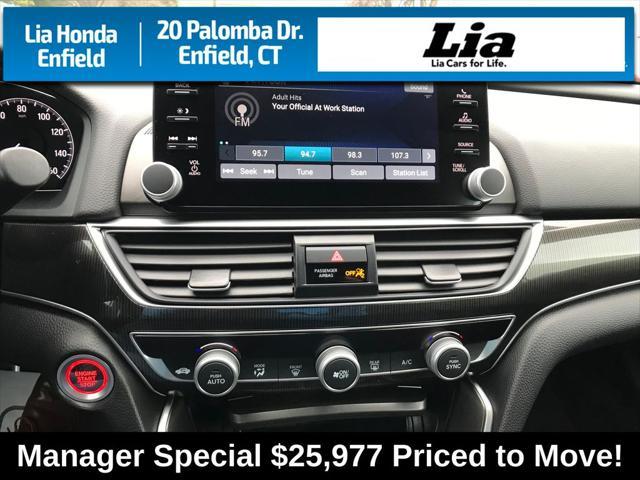 used 2022 Honda Accord car, priced at $25,977