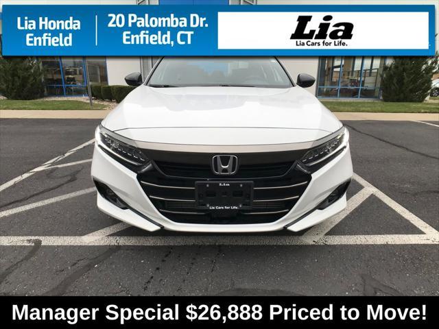 used 2022 Honda Accord car, priced at $26,888