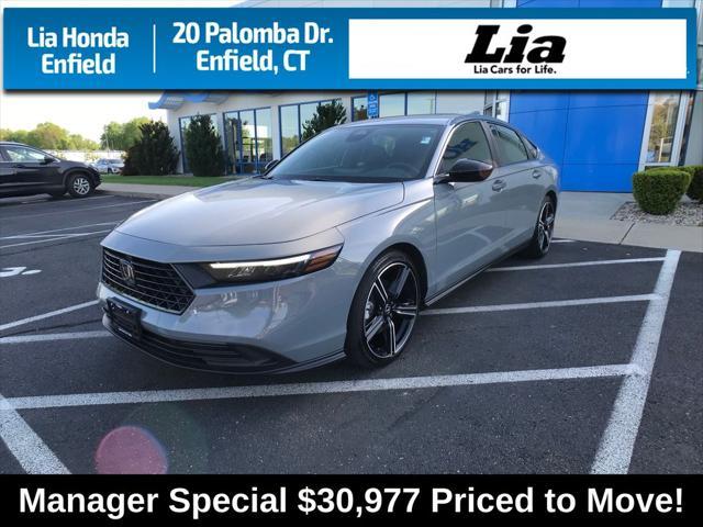 used 2024 Honda Accord Hybrid car, priced at $30,977