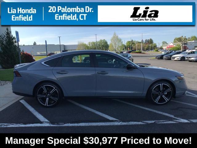 used 2024 Honda Accord Hybrid car, priced at $30,977