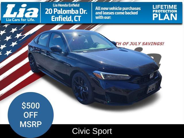 new 2025 Honda Civic car, priced at $28,600