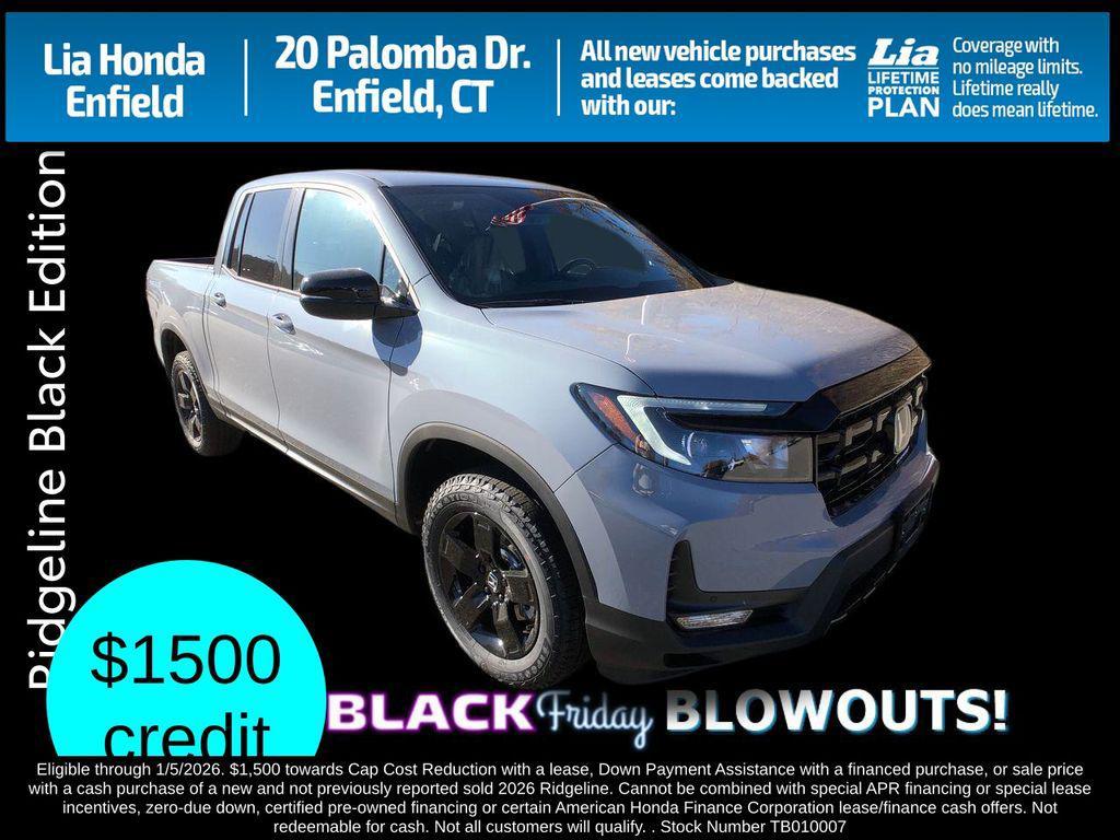 new 2026 Honda Ridgeline car, priced at $49,145