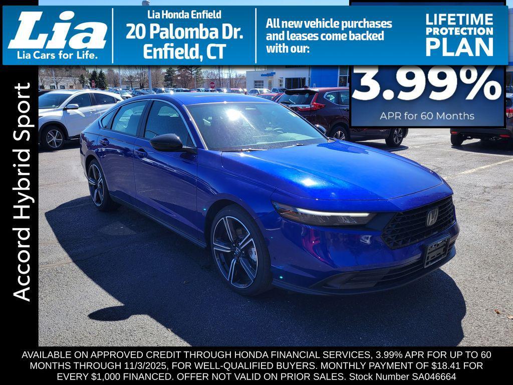 new 2025 Honda Accord Hybrid car, priced at $35,260