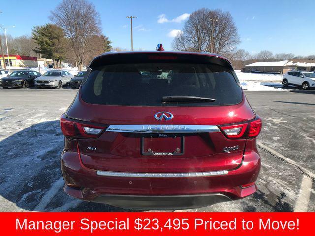 used 2020 INFINITI QX60 car, priced at $23,495