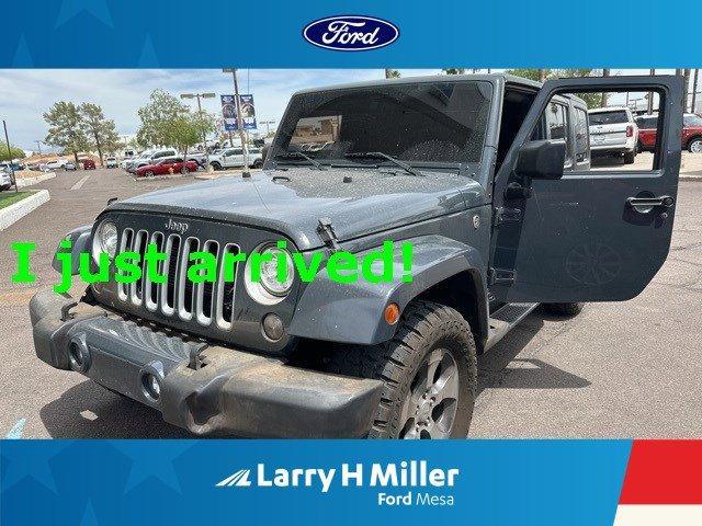 used 2018 Jeep Wrangler JK Unlimited car, priced at $24,555