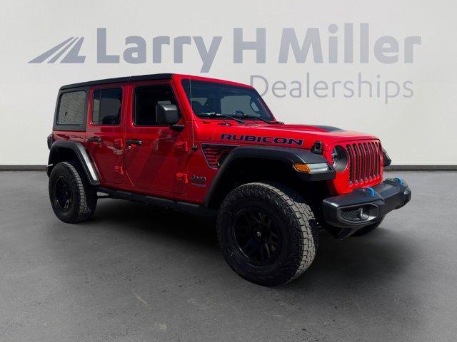 used 2021 Jeep Wrangler Unlimited 4xe car, priced at $32,300