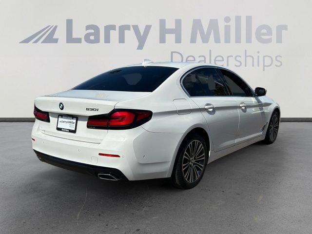 used 2021 BMW 530 car, priced at $33,400
