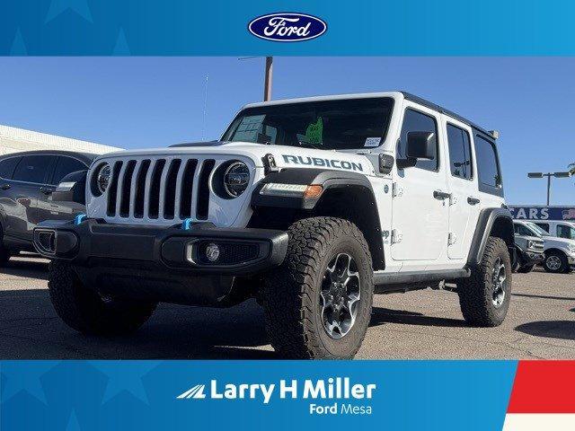 used 2022 Jeep Wrangler Unlimited 4xe car, priced at $36,249