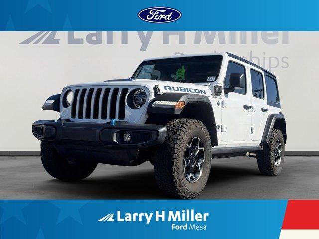 used 2022 Jeep Wrangler Unlimited 4xe car, priced at $35,746