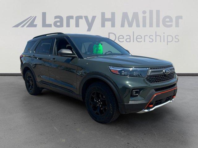 used 2022 Ford Explorer car, priced at $35,000