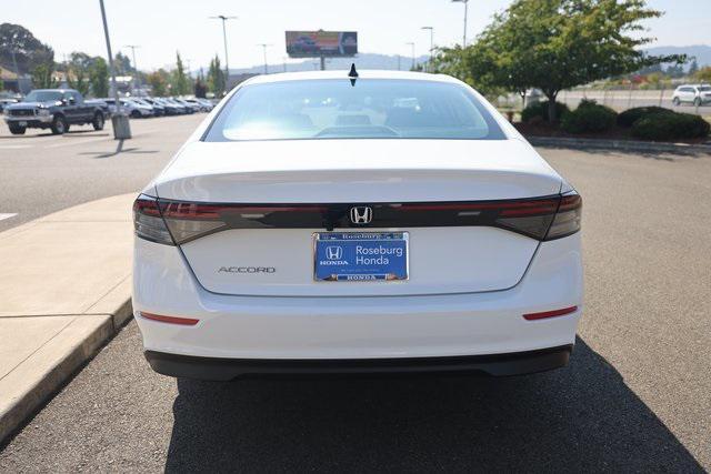 new 2025 Honda Accord car, priced at $31,165