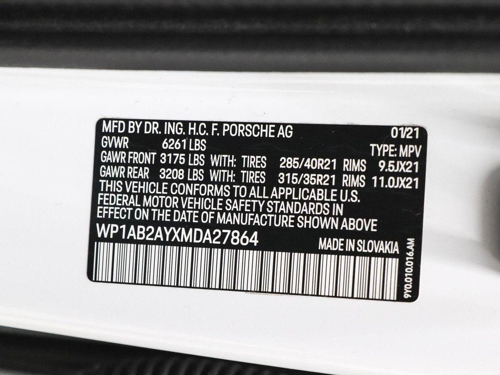 used 2021 Porsche Cayenne car, priced at $44,885
