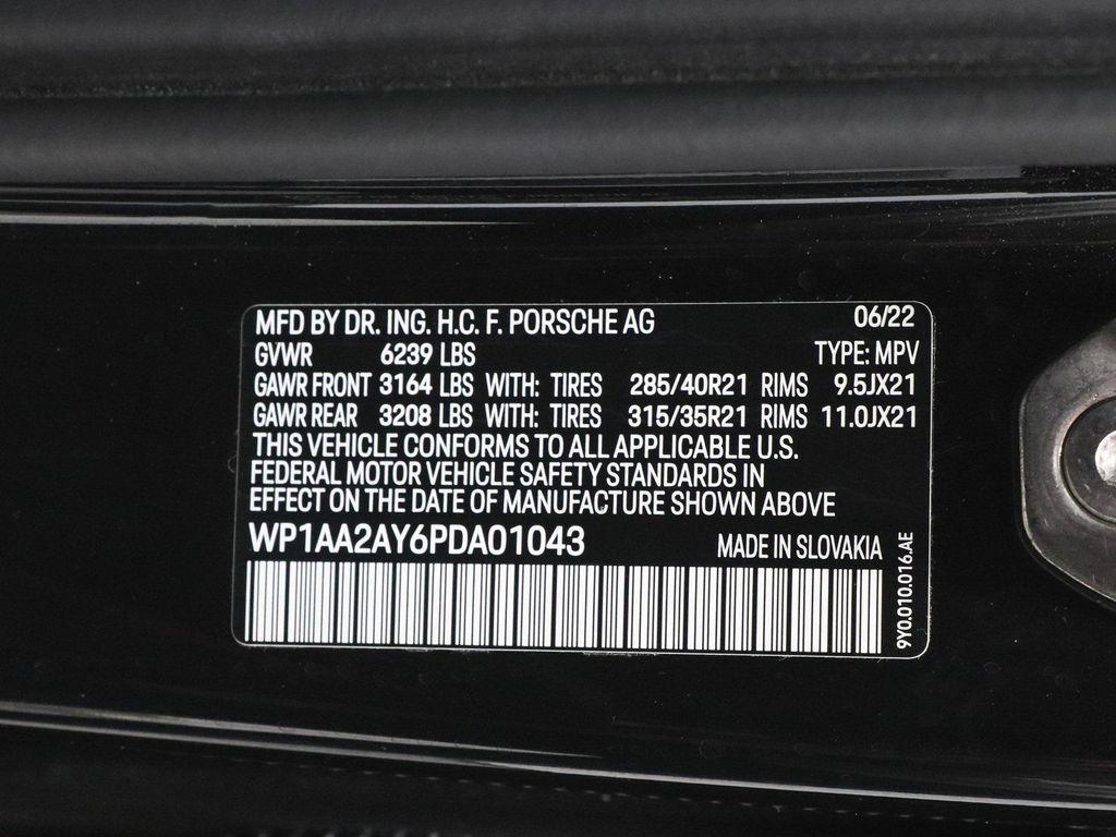 used 2023 Porsche Cayenne car, priced at $59,885
