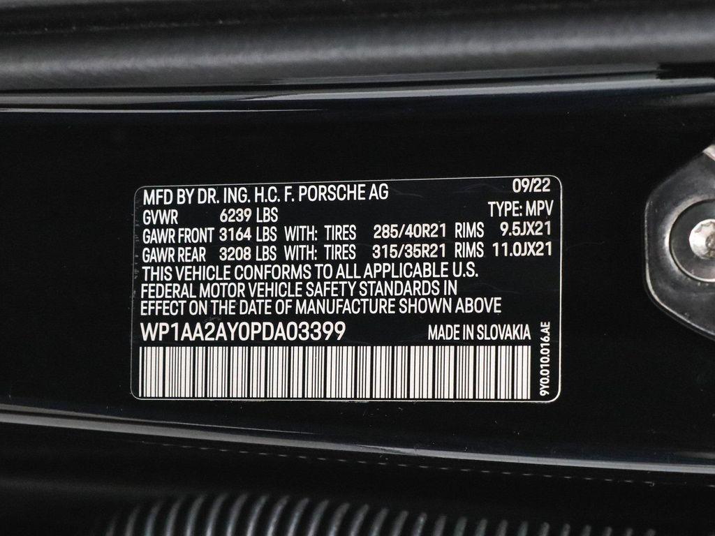 used 2023 Porsche Cayenne car, priced at $58,555