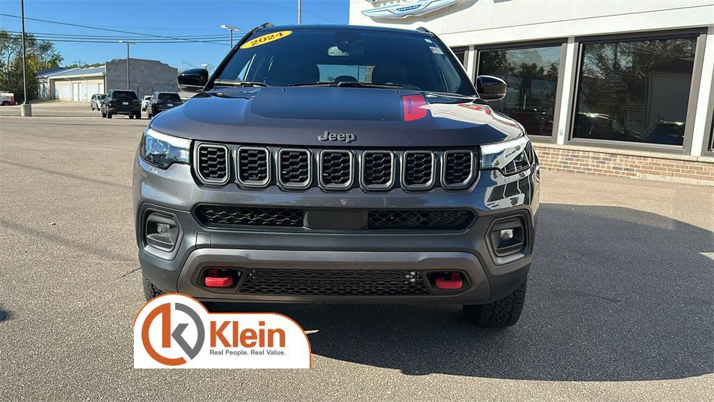 used 2024 Jeep Compass car, priced at $27,434