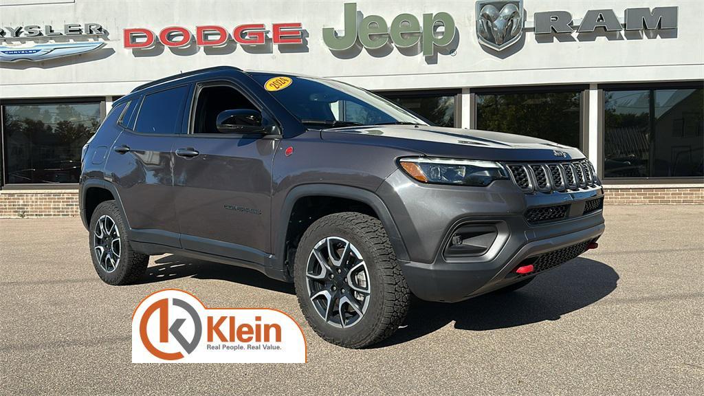 used 2024 Jeep Compass car, priced at $27,434
