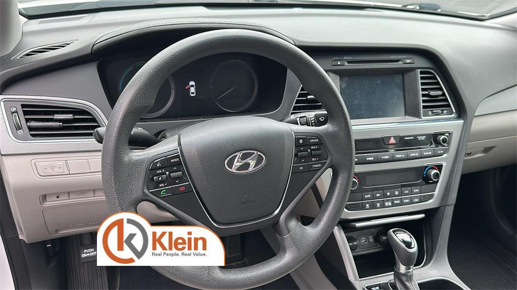 used 2017 Hyundai Sonata Hybrid car, priced at $9,825