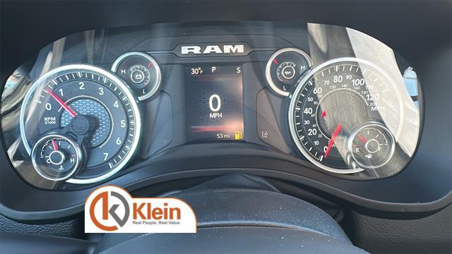 new 2025 Ram 1500 car, priced at $48,662