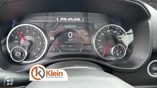 new 2025 Ram 1500 car, priced at $52,327